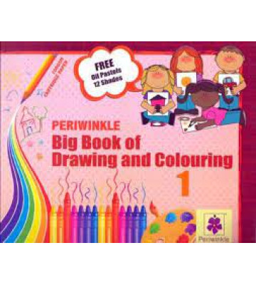 Periwinkle Big Book of Drawing and Colouring Class- 1